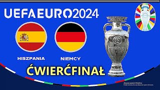 HISZPANIA  NIEMCY EURO 2024 ĆWIERĆFINAŁ  FC 24 [upl. by Assetan]