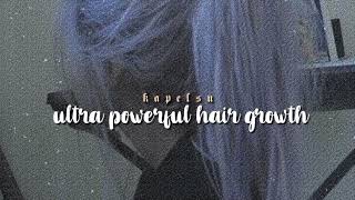 ★ ultra powerful hair growth subliminal listen once kapelsu reupload [upl. by Pru324]