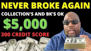 Easiest 5000 Unsecured Personal Loans For Bad Credit  Best 5 Bad Credit Loans No Proof Of Income [upl. by Ymma330]