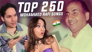 The Voice of INDIAN Cinema Latinos react to Top 250 Songs of Mohammed Rafi for the first time [upl. by Idona]