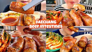 quotDAECHANGquot Seo Jiwoo Mukbang Compilation beef intestines PART 9 [upl. by Fulviah]