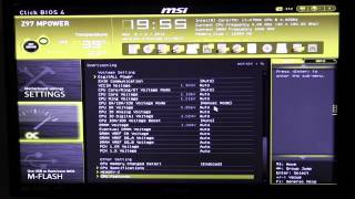 MSI Z97 MPower BIOS Overview [upl. by Eahcim]