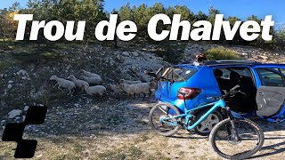 Descente du Trou de Chalvet en Cube One55 SLX [upl. by Truman]