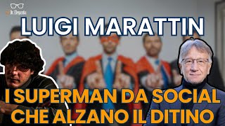 Le GRANDI argomentazioni di Luigi Marattin contro Boldrin e me quotSIETE SUPERMAN DA SOCIALquot [upl. by Ihdin]