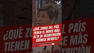 ¿Qué zonas del país tienen el índice más alto de desnutrición crónica infantil [upl. by Anahsal]