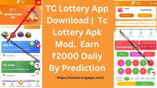 Tc lottery hack mod apkTc lottery wingo hack mod apk 🤑🤑tclottery hack TCLOTTERYGAME01 [upl. by Schoof]