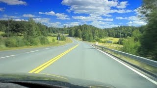 Road trip  Finland Salo  Kisko  Mustio [upl. by Novets]