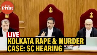 Kolkata RG Kar hospital rape and murder case SC Hearing LIVE [upl. by Nhguav]