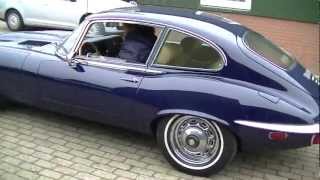 Jaguar Etype V12 1973 fully restored VIDEO wwwERclassicscom [upl. by Esille]