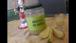 SUCCO DI MELA FATTO IN CASA  una delizia per grandi e piccini [upl. by Ednarb]