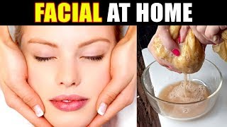 INSTANT SKIN Lightening Potato FACIAL at Home [upl. by Torray]