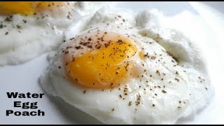 PERFECT WATER POACHED EGG  ডিমের জলপোঁচ  HOW TO MAKE PERFECT WATER POACH [upl. by Goddard497]