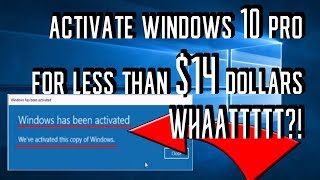 Buy Windows 10 Pro for less than 14 [upl. by Pros]