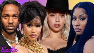 Nicki Makes History As She SELLOUT Bridgestone Arena⁉️Cardi Falling of chart👀KendrickampBeyonce☕️ [upl. by Etiragram]