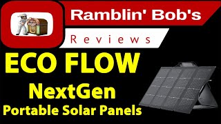 ECOFLOW NextGen Portable Solar Panels [upl. by Jemima]