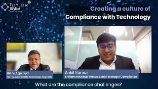 Challenges of Managing Compliance  Ankit Kumar  Shriram Housing Finance [upl. by Kyred]