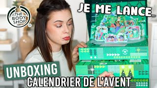 UNBOXING Calendrier de l’avent The Body Shop 149€ 😱 [upl. by Eleni]