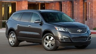 2015 Chevrolet Traverse Start Up and Review 36 L V6 [upl. by Nehtanoj]