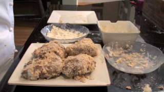 Basic Seitan  Country Chicken Fried Chicken  Vegan KFC Double Down [upl. by Itaws]