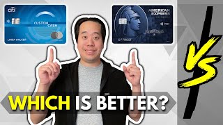 Citi Custom Cash vs AMEX Blue Cash Preferred  BEST Cashback Card [upl. by Zehc]