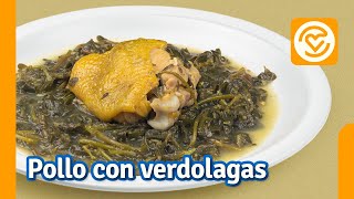 🔴 Costillas de Puerco en salsa verde con Verdolagas 🐖Deliciosas 💥 [upl. by Rust]