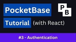 PocketBase Tutorial 3  Authentication with reacthookform [upl. by Aikan]