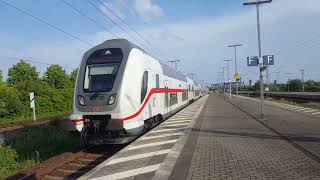 quotNationalpark Niedersächsisches Wattenmeerquot IC 2 baubedingte Halte in Leipzig Messe IC2446 H Hbf [upl. by Lyram392]