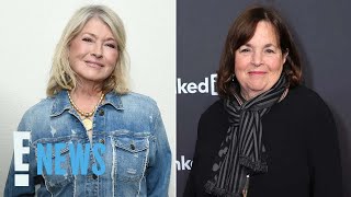 Martha Stewart Reveals What Sparked an Alleged Feud Between Her and Ina Garten 20 Years Ago [upl. by Jamima]