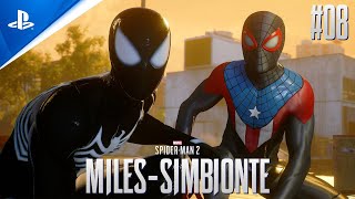 Miles Morales y El Simbionte  Marvels SpiderMan 2 PS5 08 [upl. by Ellinet]