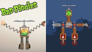 Bad Piggies vs Piggy Tales Vehicles  Part 4 [upl. by Farny]