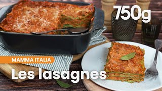 Recette des lasagnes à la bolognaise de Bologne Mamma Italia 2  750g [upl. by Ira]