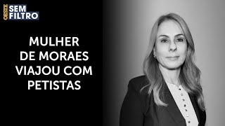 Mulher de Moraes pegou carona em voos da FAB com ministros de Lula [upl. by Imis]