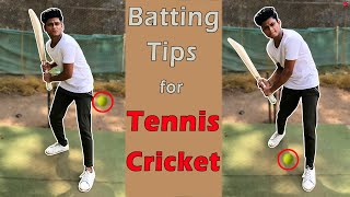 How to Improve Batting Skills in Tennis Cricket  Batting Tips and Tricks  Batting Grip [upl. by Anahcra]