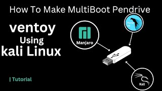 How to Make a MultiBoot Pendrive using Kali Linux [upl. by Kresic107]