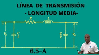 Stevenson 65A Cálculo de Impedancia Serie y Admitancia en Paralelo de una LT de longitud media [upl. by Ibor]