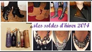 Haul SOLDES Beauté bijoux chaussures et manteau  Sephora Marionnaud Monop HampM [upl. by Dolhenty685]