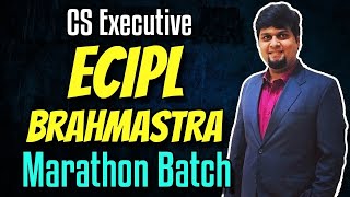 🔥ECIPL  EBCL Brahmastra Marathon for June 2024 Exam  PART 3 🔥CS Exec ECIPL EBCL Memory Revision [upl. by Ayin246]