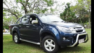 Review Isuzu DMAX vs Holden Colorado [upl. by Gerita]