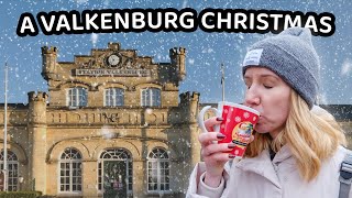 THIS CHRISTMAS MARKET IS UNDERGROUND 🎄 valkenburg kerstmarkt 2023 [upl. by Ellednek]