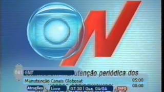 Manutenção Canais Globosat 04042007 [upl. by Eiggam928]