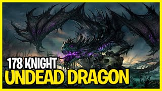 MEDIVIA UNDEAD DRAGON VS KNIGHT LVL 178  ETERNUM [upl. by Penrose]