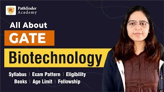 All about GATE Biotechnology 2025  Syllabus  Exam Pattern  Eligibility  Book  PYQs  Fellowship [upl. by Maunsell]