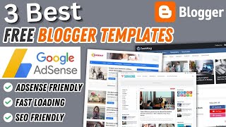 Blogger Templates For AdSense Approval  Free Blogger Templates  100 AdSense Approval [upl. by Fredie]