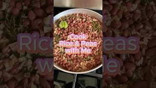 RiceampPeas ricerecipe riceandpeas jamaican currychicken recipevideo homecook rice [upl. by Kaile38]