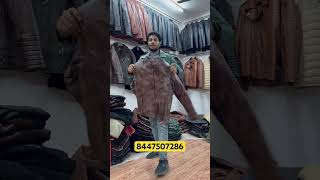 Cheapest leather jacket buy single also  Leather jacket by hunk leather shortsvideo [upl. by Darnoc]