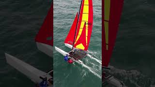 HOBIE Miracle 20 Catamaran besthobiecat testyourmetal fastestcatsonwater [upl. by Waxler710]