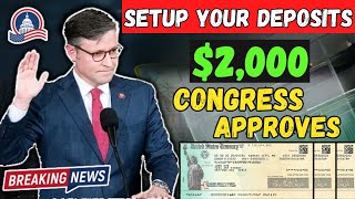 BREAKING 2000 STIMULUS CHECK APPROVED FOR SSI amp SSDI – ARRIVES IN YOUR BANK IN 24 HOURS [upl. by Yttiy768]