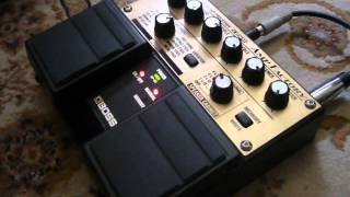 Boss GP20 Guitar amp simulator demo Prolevel amp sims [upl. by Ynnus]