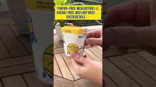 Free Oreo Icecream Macdonalds 🍔 100 working coupons bhoolbhulaiyaa3 burger foodietshr offer [upl. by Dorsman]