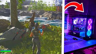 I Played Fortnite On The HIGHEST Settings My Nasa Pc Can Handle [upl. by Anerul867]